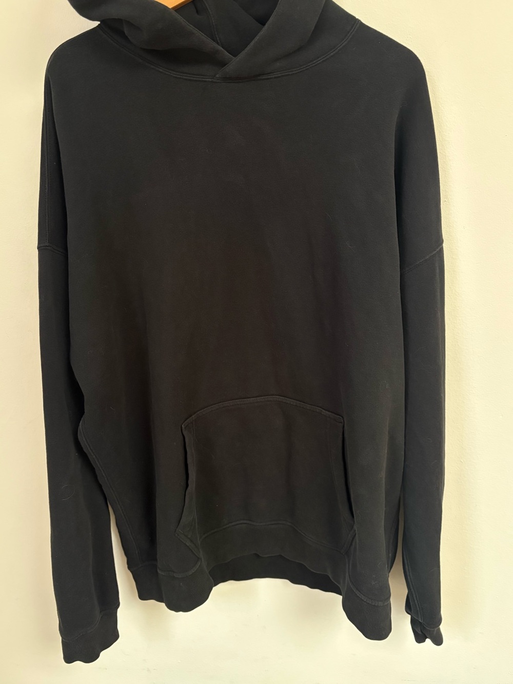 Abercrombie & Fitch Oversized Black Hoodie